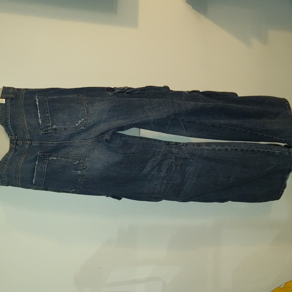 Diesel straight jeans 1996 d-sire 0njan size 28 baggy wide leg cargo Y2K style - Picture 3 of 16
